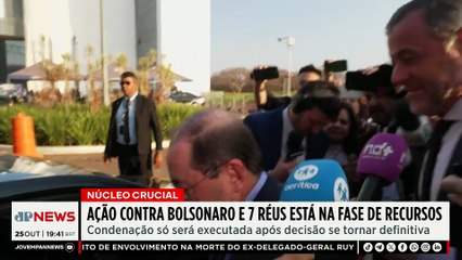 Ação contra Bolsonaro e 7 réus entra na fase de recursos