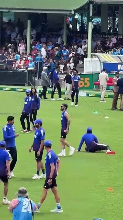 Virat Kohli and Rohit Sharma in one frame video