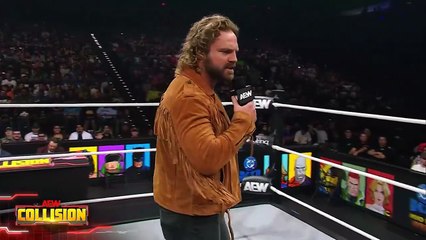 All Elite Wrestling - The AEW World Champion Hangman Adam Page warns The Opps