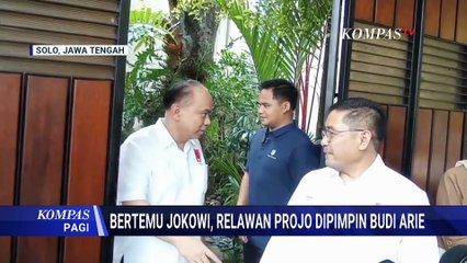 Jokowi Tunjukkan Ijazah UGM Saat Terima Relawan Projo di Solo, Begini Bentuknya! | KOMPAS PAGI