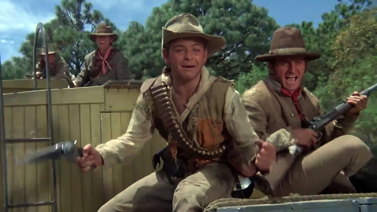 Rio Lobo Movie Clip - Train Ambush