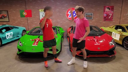 “I LEARNED EXTREME CAMOUFLAGE To HIDE From RONALDO ⚽🕵️‍♂️ (He Actually Found Me 😱🔥)”