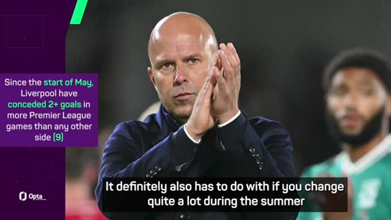 Slot admits teams know how to play against Liverpool