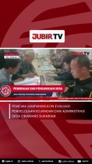 Pemcam Jampangkulon Evaluasi Pengelolaan Keuangan dan Administrasi Desa Cikarang Sukabumi