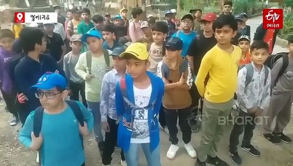 જુનાગઢમાં બાળકો માટે ખડક ચડાણ ટ્રેનિંગ કેમ્પનું આયોજન, રાજ્યભરમાંથી 100 બાળકોએ ભાગ લીધો