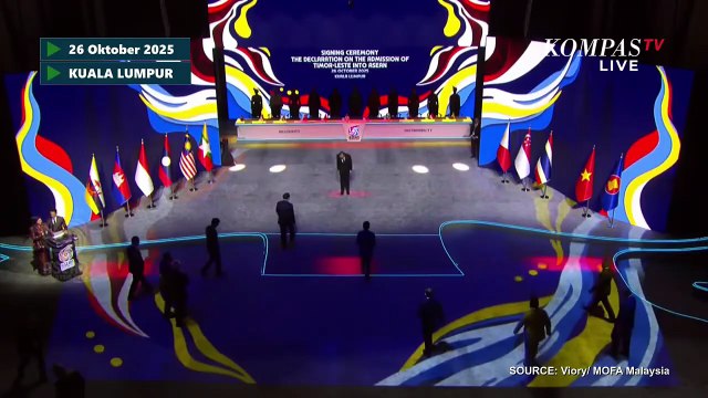 Sejarah! Presiden Prabowo-Pemimpin Negara Asia Tenggara Deklarasi Timor Leste Masuk ASEAN