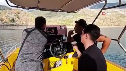 Baraj gölünde yüzerken kaybolan İrlandalı turist sualtı dron ve robotla arandı