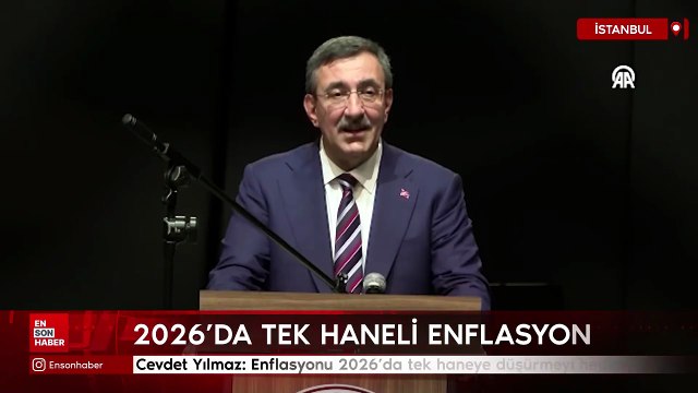 Cevdet Yılmaz: Enflasyonu 2026’da tek haneye düşürmeyi hedefliyoruz