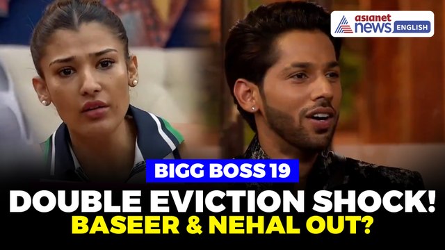 Bigg Boss 19: Baseer & Nehal Out? Double Eviction Twist in Weekend Ka Vaar!