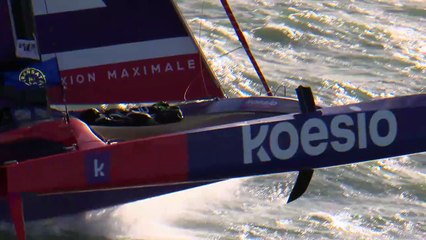 [TRANSAT CAFÉ L’OR]  Le départ des Ocean Fifty 25-10-25