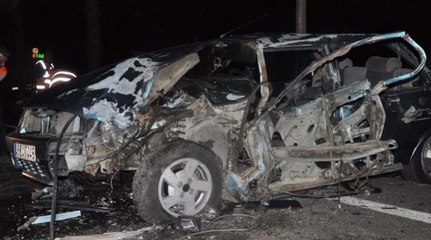 Otomobil ile pikap çarpıştı: 6 yaralı