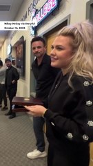 Erika Kirk surprises Turning Point staff with Presidential Medal of Freedom visit