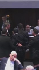 Israeli lawmaker ejected after interrupting Trump’s address to parliament