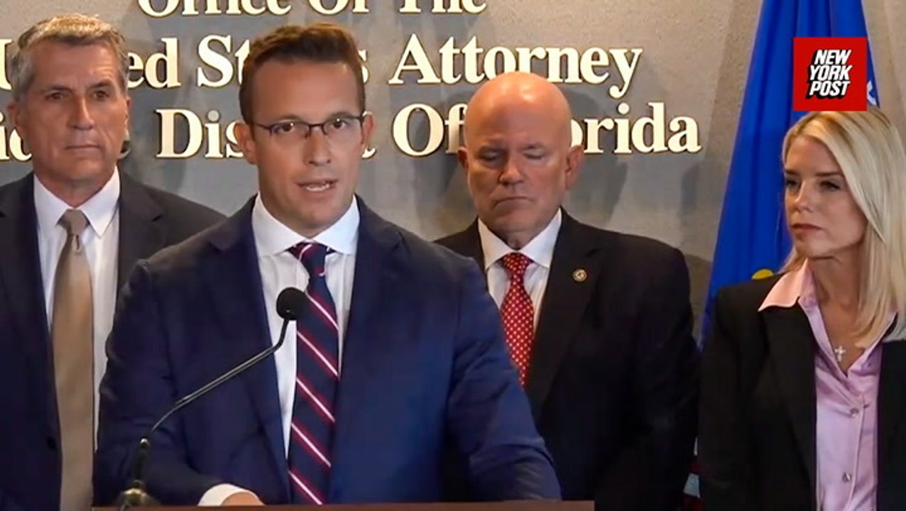 Bondi announces 'coward hiding behind a keyboard' arrested for allegedly threatening influencer Benny Johnson