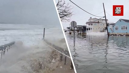 Flooding, Rain, & Wind — MASSIVE Nor’easter Puts Jersey Shore Under Water