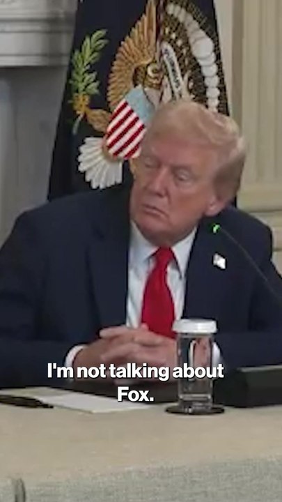 'MSNBC is SICK!': Trump blasts the media at Antifa-focused roundtable