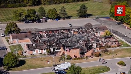 This is all that's left of Michigan's LDS church following shooting