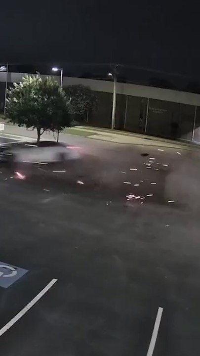 ‘Stolen’ car smashes through church doors as driver attempts to flee police