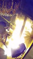 Arsonist accidentally sets pants on fire