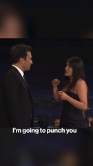 Priyanka Chopra-Jonas teaches Jimmy Fallon how to fake a fight scene