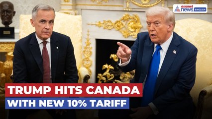 President Trump Imposes 10% Tariff on Canada Amid Reagan Ad Row