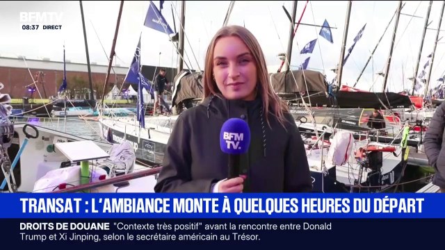Je suis un peu inquiète mais je sais qu'ils ont bien préparé : la famille du skipper Steven Griener se confie à BFMTV à quelques heures du départ de la Transat Café l’Or