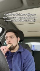 Quand tu dis que tu pars manger dehors …