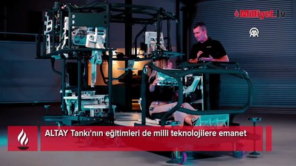 ALTAY Tankı'nın eğitimleri de milli teknolojilere emanet