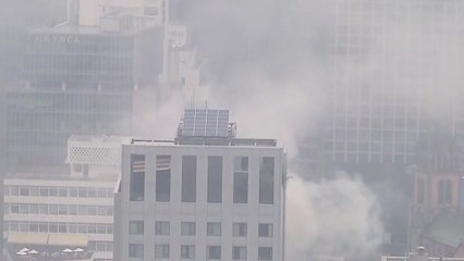 서울 명동역 근처 상가에서 불...1시간 만에 완진 / YTN