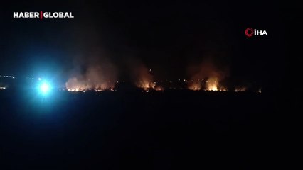 Susurluk’ta arazi yangınına hızlı müdahale