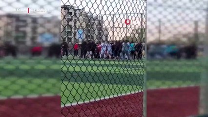 Başakşehir - Göktürkspor U16 maçında saha karıştı