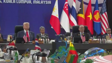 "Gonna Fly Now" performed for  TRUMP at the ASEAN Summit in Malaysia.
