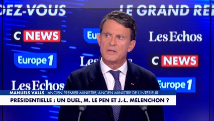 Manuel Valls : «Le projet ne peut pas être non au RN ou non à LFI. Il faut des propositions.»