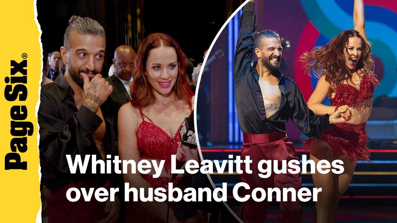 Whitney Leavitt gushes over husband Conner 'stepping up' to help her live out 'DWTS' dreams