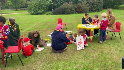 Kate Middleton and Melania Trump coordinate in suede for historic first outing