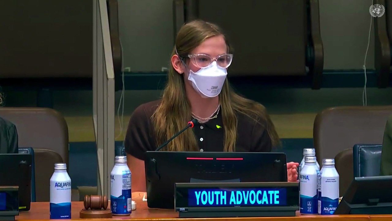Ben Affleck and Jennifer Garner's daughter calls for post-COVID mask mandate in impassioned UN speech