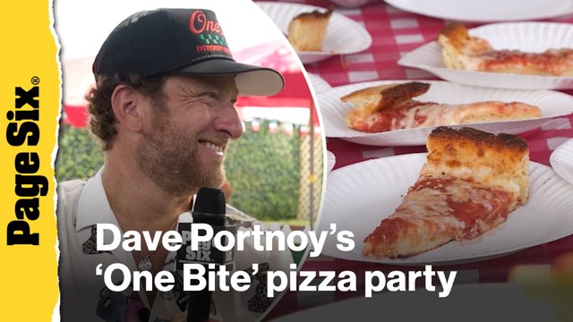 Dave Portnoy One Bite Pizza Festival