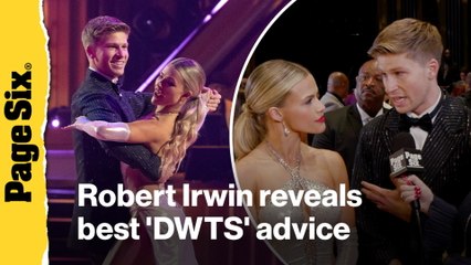 Robert Irwin reveals best 'DWTS' advice he's received from his mirrorball champion sister, Bindi