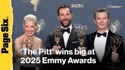 'The Pitt' wins big at 2025 Emmy Awards