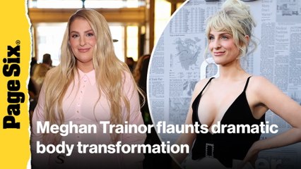Meghan Trainor flaunts dramatic body transformation after weight-loss, breast augmentation