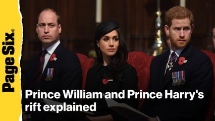 Prince William and Prince Harry's rift explained – it's all about Meghan