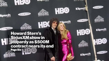 Howard Stern's SiriusXM show in jeopardy as $500M contract nears its end: report
