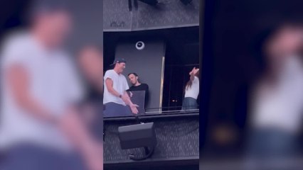 Watch Mila Kunis and Ashton Kutcher show rare PDA at Backstreet Boys concert