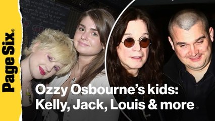 Who are Ozzy Osbourne's six kids? Kelly, Jack, Jessica, Louis & more