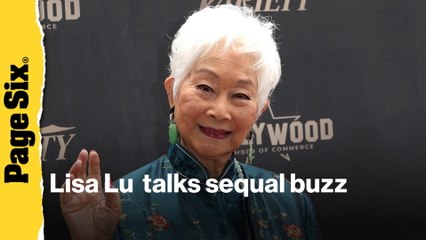 Lisa Lu reacts to 'Crazy Rich Asians' possible sequel
