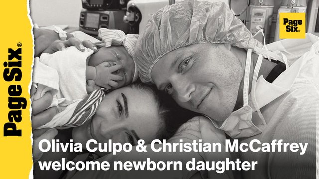 Olivia Culpo and Christian McCaffrey introduce their newborn daughter and share her name