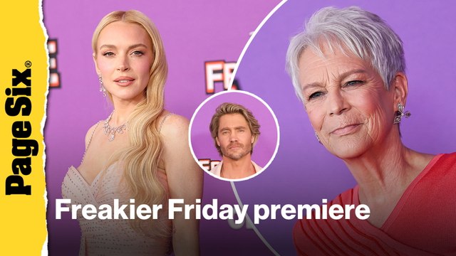 See Lindsay Lohan, Jamie Lee Curtis, Chad Michael Murray at 'Freakier Friday' premiere