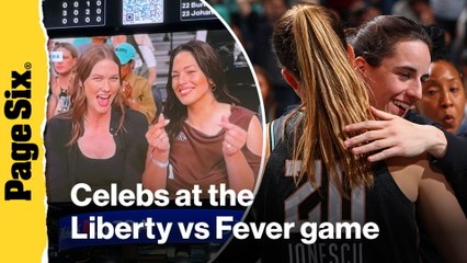 See Caitlin Clark, Karlie Kloss, Ashley Graham & more at the New York Liberty vs Indiana Fever game