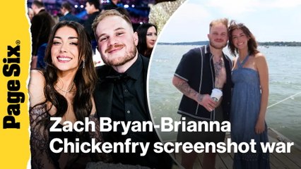 Zach Bryan-Brianna Chickenfry screenshot war reignites messy breakup