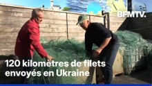 Guerre en Ukraine: des filets de pêche bretons utilisés pour lutter pour les drones russes